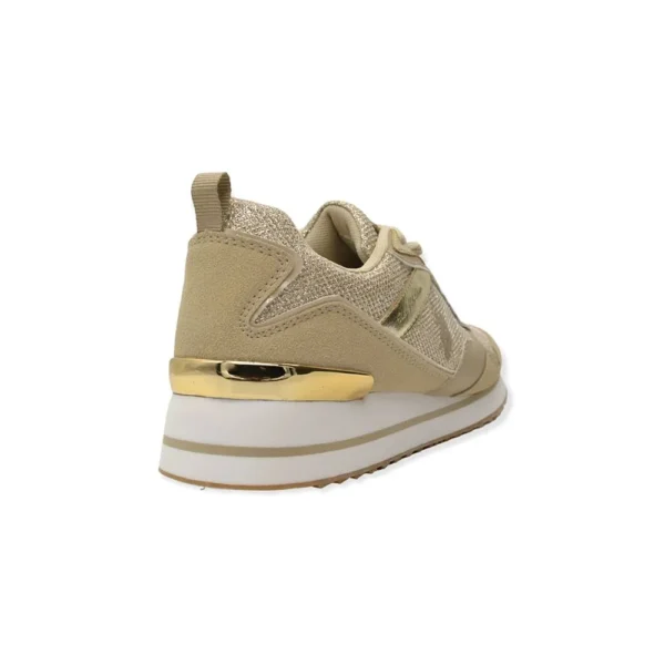 U.S. POLO ASSN. Women's Beige Eco Fabric Women Sneaker