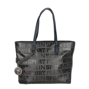 Plein Sport Black Polyethylene Women Shoulder Bag