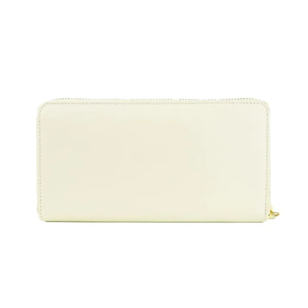 Cavalli Class White Calfskin Women Wallet
