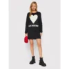 Love Moschino Women's Chic Blue Cotton Love Moschino Dress
