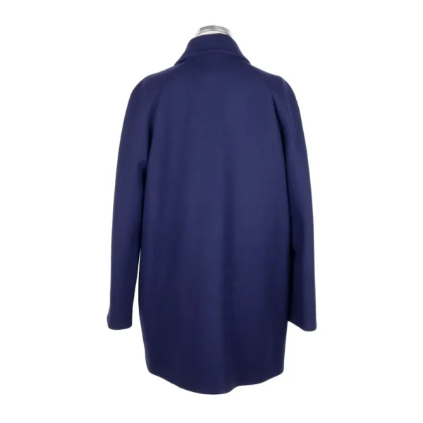 Love Moschino Women's Blue Wool Women Coat