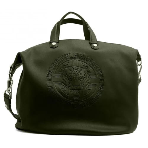 Plein Sport Women's Chic Army Green Crossbody Shopper Bag
