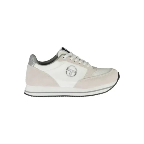 Sergio Tacchini Women's White Polyester Women Sneaker