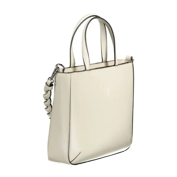 BYBLOS White PVC Women Handbag