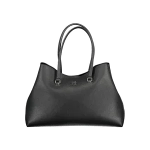 Calvin Klein Black Polyurethane Women Handbag