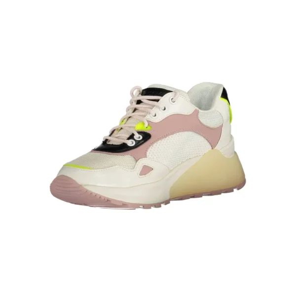 U.S. POLO ASSN. Women's White Polyester Women Sneaker