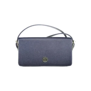 Tommy Hilfiger Black Polyurethane Women Handbag