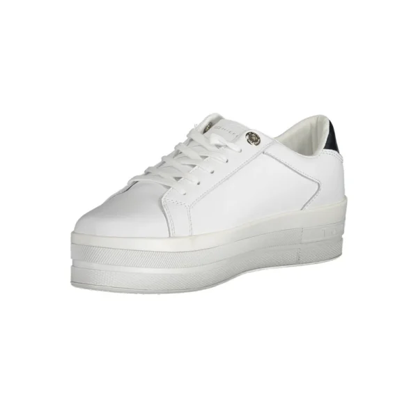 Tommy Hilfiger Women's White Polyethylene Women Sneaker