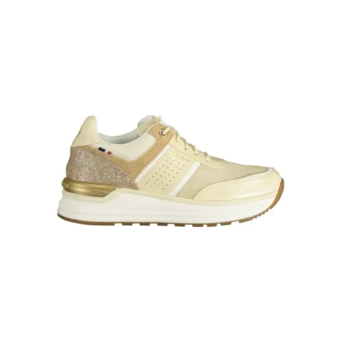 U.S. POLO ASSN. Women's Beige Eco Suede Women Sneaker