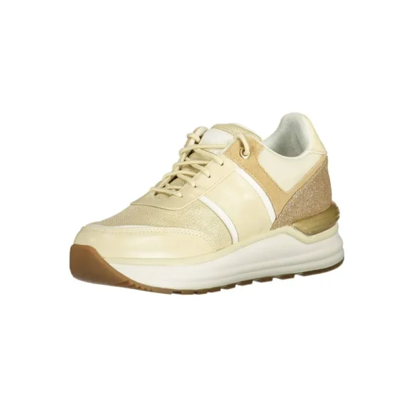U.S. POLO ASSN. Women's Beige Eco Suede Women Sneaker