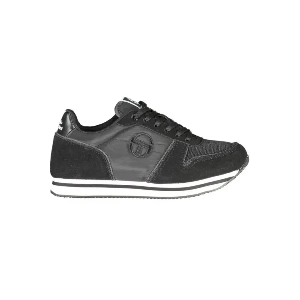 Sergio Tacchini Women's Black Polyester Women Sneaker