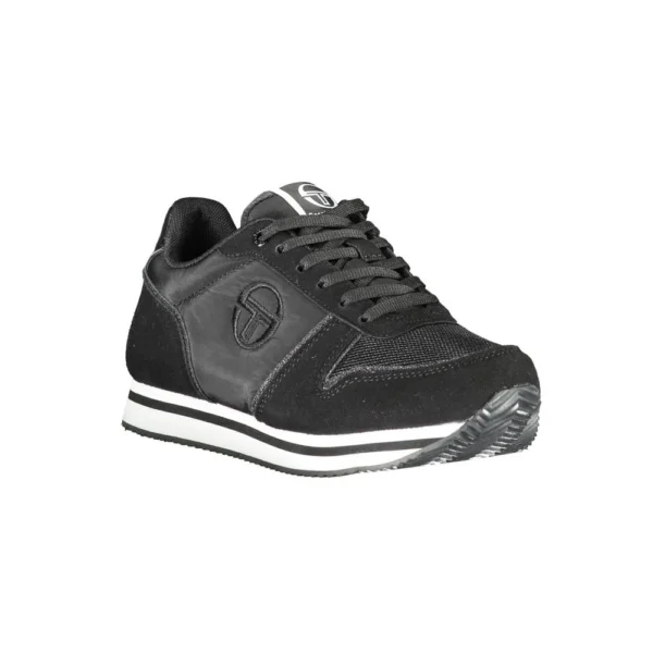 Sergio Tacchini Women's Black Polyester Women Sneaker
