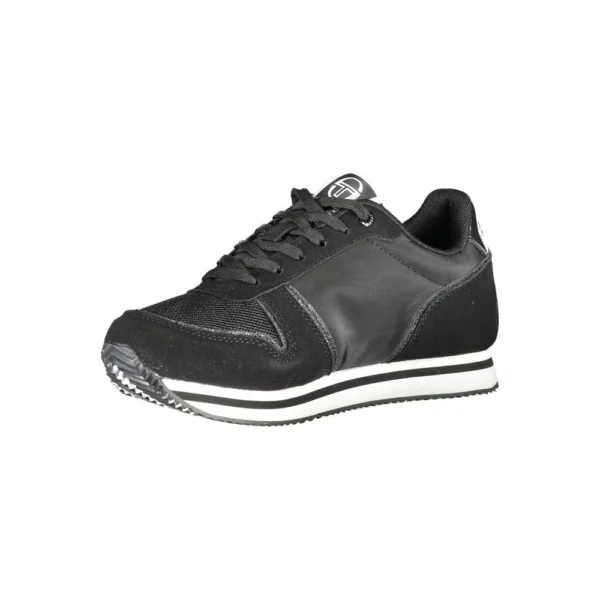 Sergio Tacchini Women's Black Polyester Women Sneaker