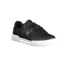 Tommy Hilfiger Women's Black Leather Women Sneaker