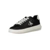 Calvin Klein Women's Black Leather Women Sneaker