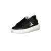 Calvin Klein Women's Black Leather Women Sneaker