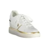 U.S. POLO ASSN. Women's White Polyester Women Sneaker