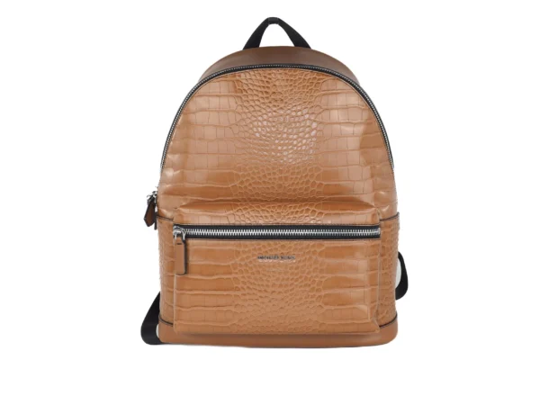 Michael Kors Women's Cooper Crocodile Embossed Leather Backpack Bookbag (Luggage)
