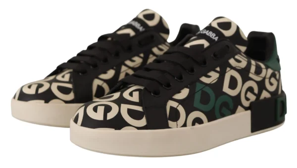 Dolce & Gabbana Women's Elegant Portofino Leather Sneakers