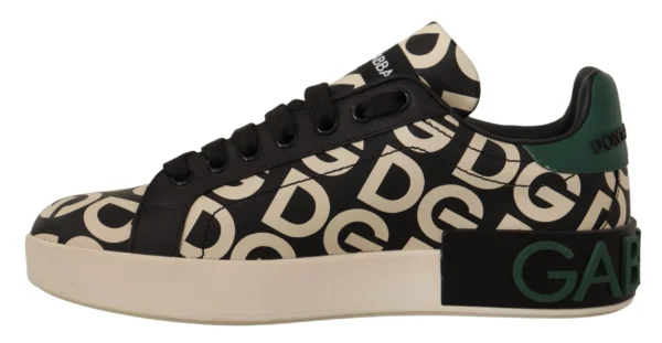 Dolce & Gabbana Women's Elegant Portofino Leather Sneakers