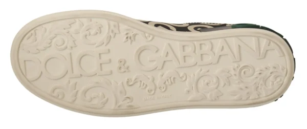 Dolce & Gabbana Women's Elegant Portofino Leather Sneakers