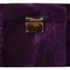 Dolce & Gabbana Women's Chic Velvet Crocodile-Print Clutch Bag