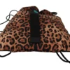 Dolce & Gabbana Women's Chic Leopard Print Backpack for Stylish Ventures