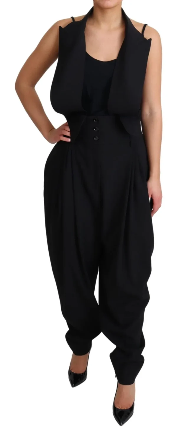Dolce & Gabbana Women's Elegant High Waist Stretch Dress Pants