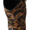 Dolce & Gabbana Women's Leopard-Print Calf Hair Ankle Boots