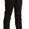 BENCIVENGA Women's Chic Brown Mid-Waist Skinny Cropped Pants