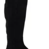 Dolce & Gabbana Women's Elegant Knee High Suede Leather Boots
