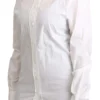Dolce & Gabbana Women's Elegant White Cotton Dress Shirt