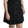 Dolce & Gabbana Women's Chic Spaghetti Strap Sheath Mini Dress