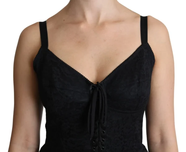 Dolce & Gabbana Women's Chic Spaghetti Strap Sheath Mini Dress