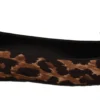 Dolce & Gabbana Women's Elegant Leopard Print Loafers Flats