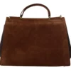 Dolce & Gabbana Women's Brown Leather Suede Hand SICILY Bag