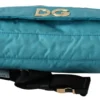 Dolce & Gabbana Women's Chic Blue Nylon Crossbody Converting Waist Bag