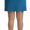 Dolce & Gabbana Women's Embellished Blue High Waist Skirt
