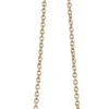 Dolce & Gabbana Women's Gold Crystal Mini Purse with Chain