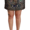 Dolce & Gabbana Women's Elegant Jacquard Knee-Length Skirt