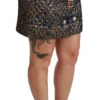 Dolce & Gabbana Women's Elegant Jacquard Knee-Length Skirt