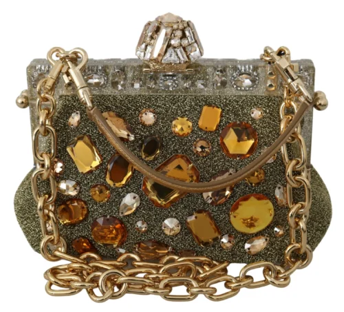 Dolce & Gabbana Women's Glamorous Evening Crystal Clutch Bag