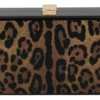 Dolce & Gabbana Women's Elegant Leopard Box Shoulder Bag