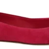 Dolce & Gabbana Women's Embellished Crystal Suede Flats in Pink