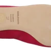 Dolce & Gabbana Women's Embellished Crystal Suede Flats in Pink