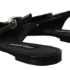 Dolce & Gabbana Women's Pearl Embellished Slingback Flats