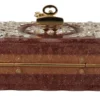 Dolce & Gabbana Women's Elegant Crystal Pink Box Clutch