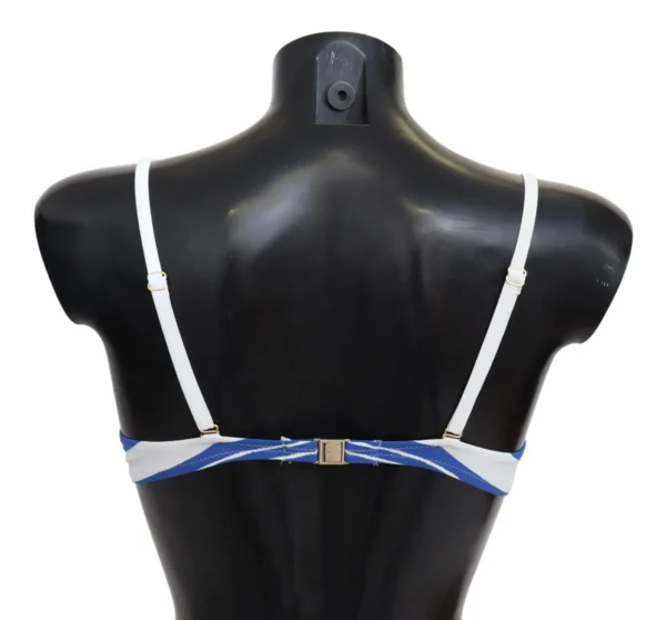 Dolce & Gabbana Women's Elegant Striped Bikini Top - Summer Essentials