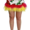 Dolce & Gabbana Women's Floral Elegance High Waist Mini Skirt