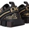 Dolce & Gabbana Women's Chic Leopard Print Cotton Sneakers